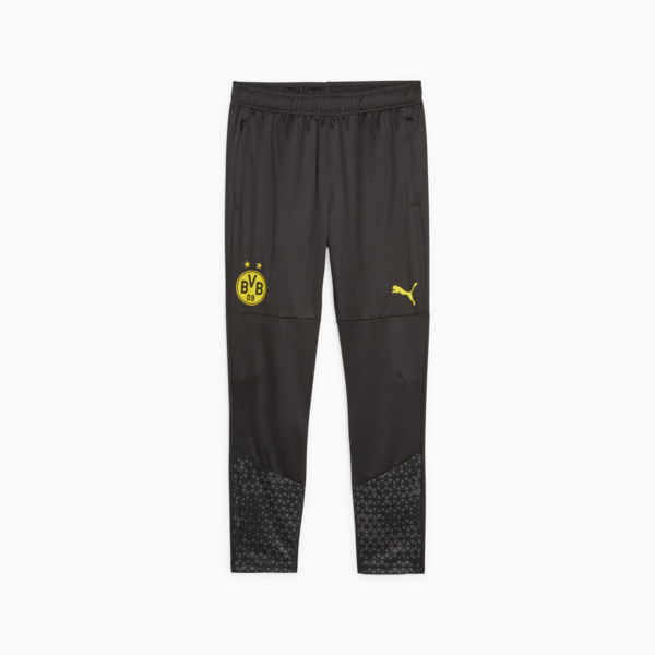 Borussia Dortmund Football Training Pants, PUMA Black-Cyber Yellow, large-ZAF