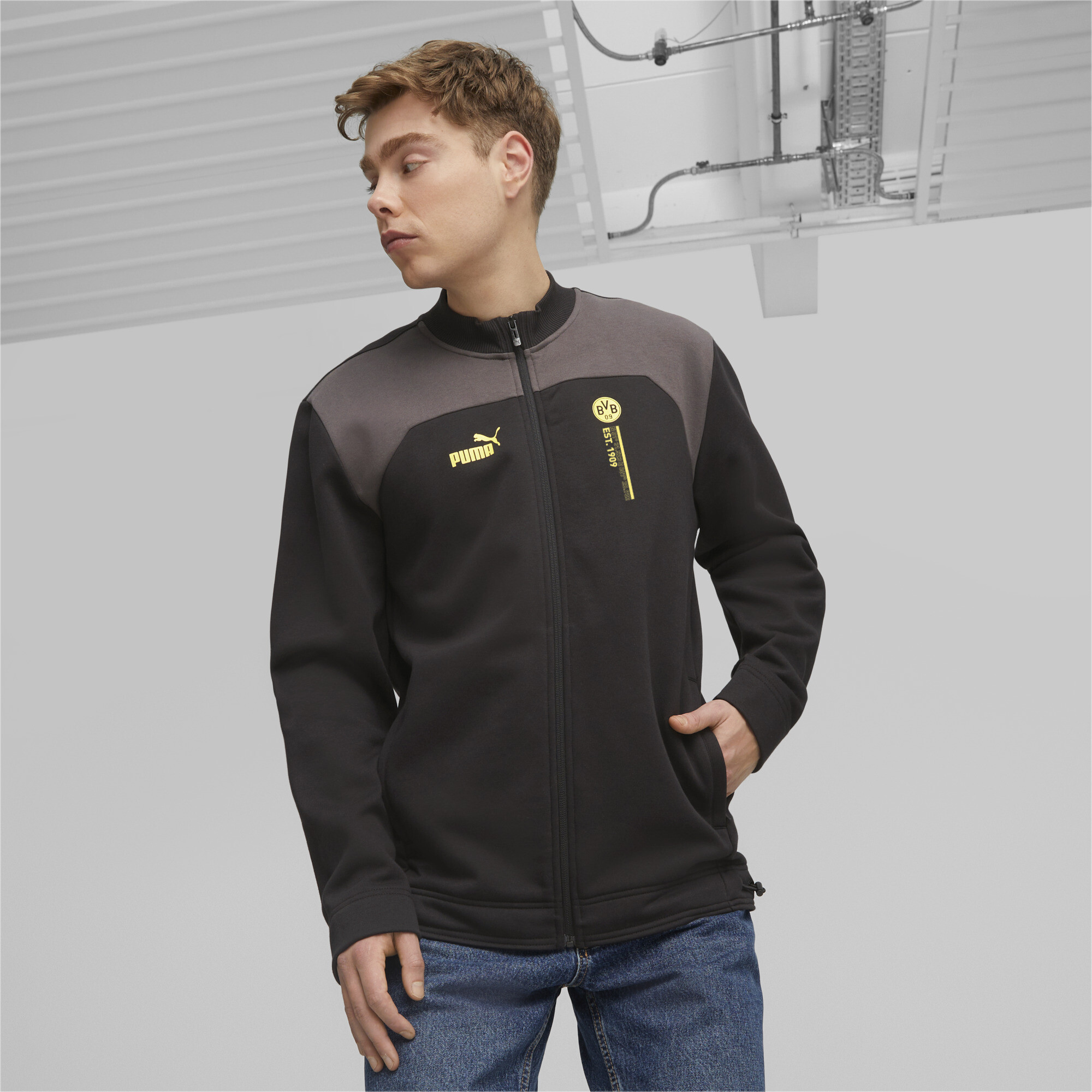 Borussia dortmund outlet track jacket