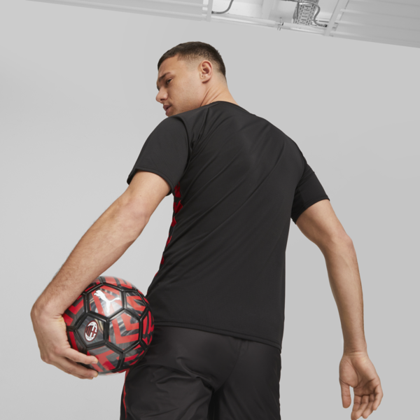 AC Milan Men's Pre-match Jersey, For All Time Red-PUMA Black, large-ZAF