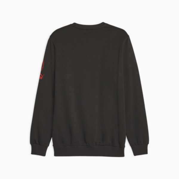 AC Milan FtblCore Sweatshirt, PUMA Black-For All Time Red, large-ZAF