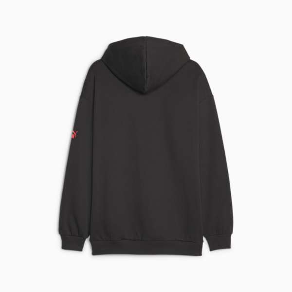 AC Milan FtblCulture Men's Hoodie, PUMA Black-Strong Gray, large-ZAF