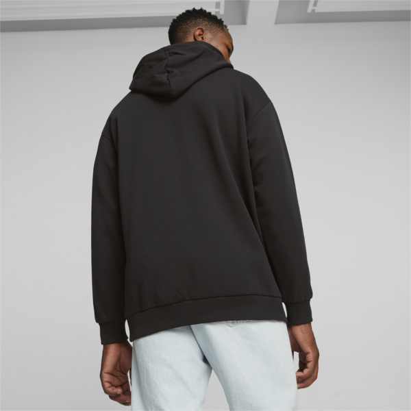 AC Milan FtblCulture Men's Hoodie, PUMA Black-Strong Gray, large-ZAF