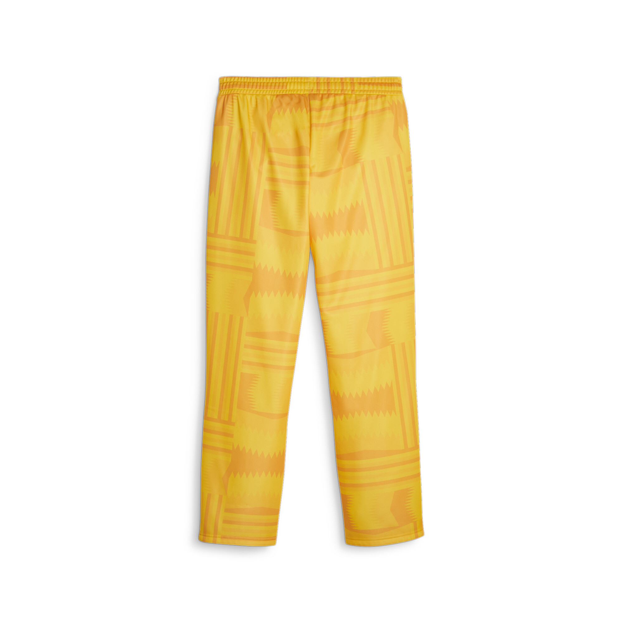 Men's PUMA Ghana FtblCulture Track Pants In Yellow, Size 2XL