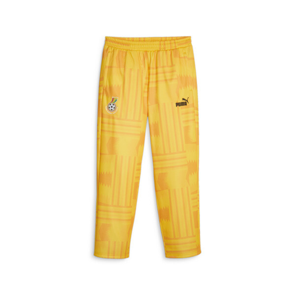 Puma yellow track pants 2025
