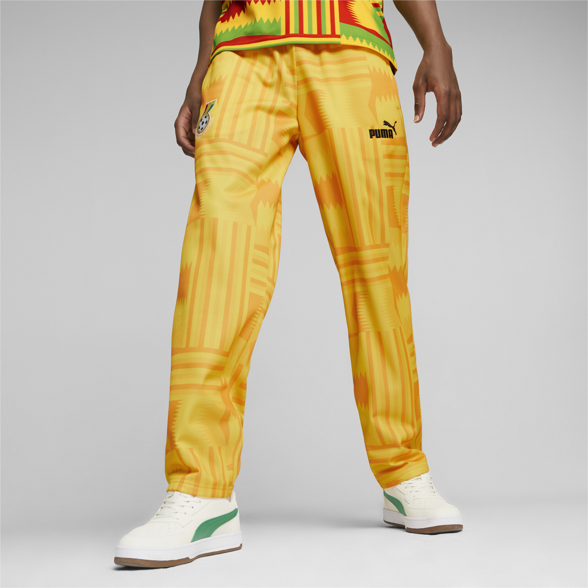 Ghana Men s FtblCulture Track Pants yellow PUMA South Africa