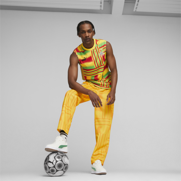 Ghana Men's FtblCulture Track Pants, Pelé Yellow, large-ZAF