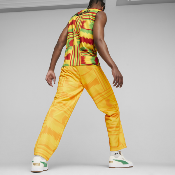 Ghana Men's FtblCulture Track Pants, Pelé Yellow, large-ZAF