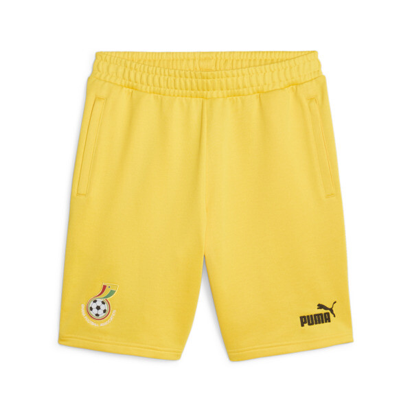 Ghana FtblCulture Shorts Men, Pelé Yellow, large-ZAF