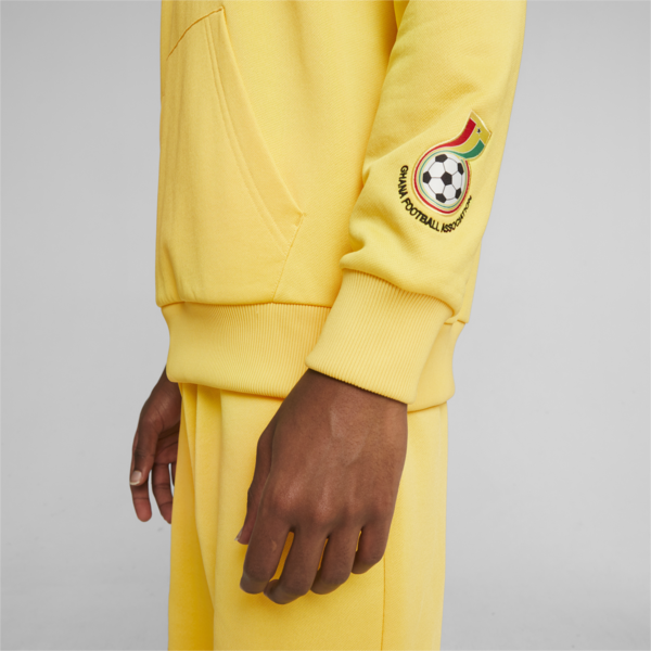 Ghana FtblCulture Hoodie, Pelé Yellow, large-ZAF