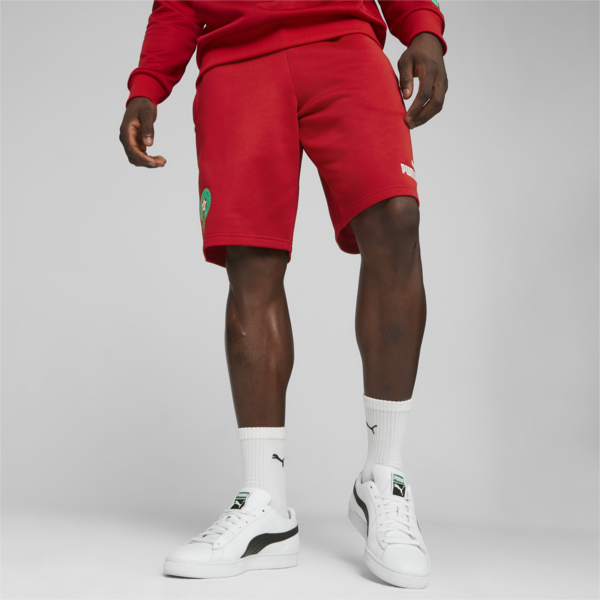 Morocco FtblCulture Shorts Men, Tango Red, large-ZAF