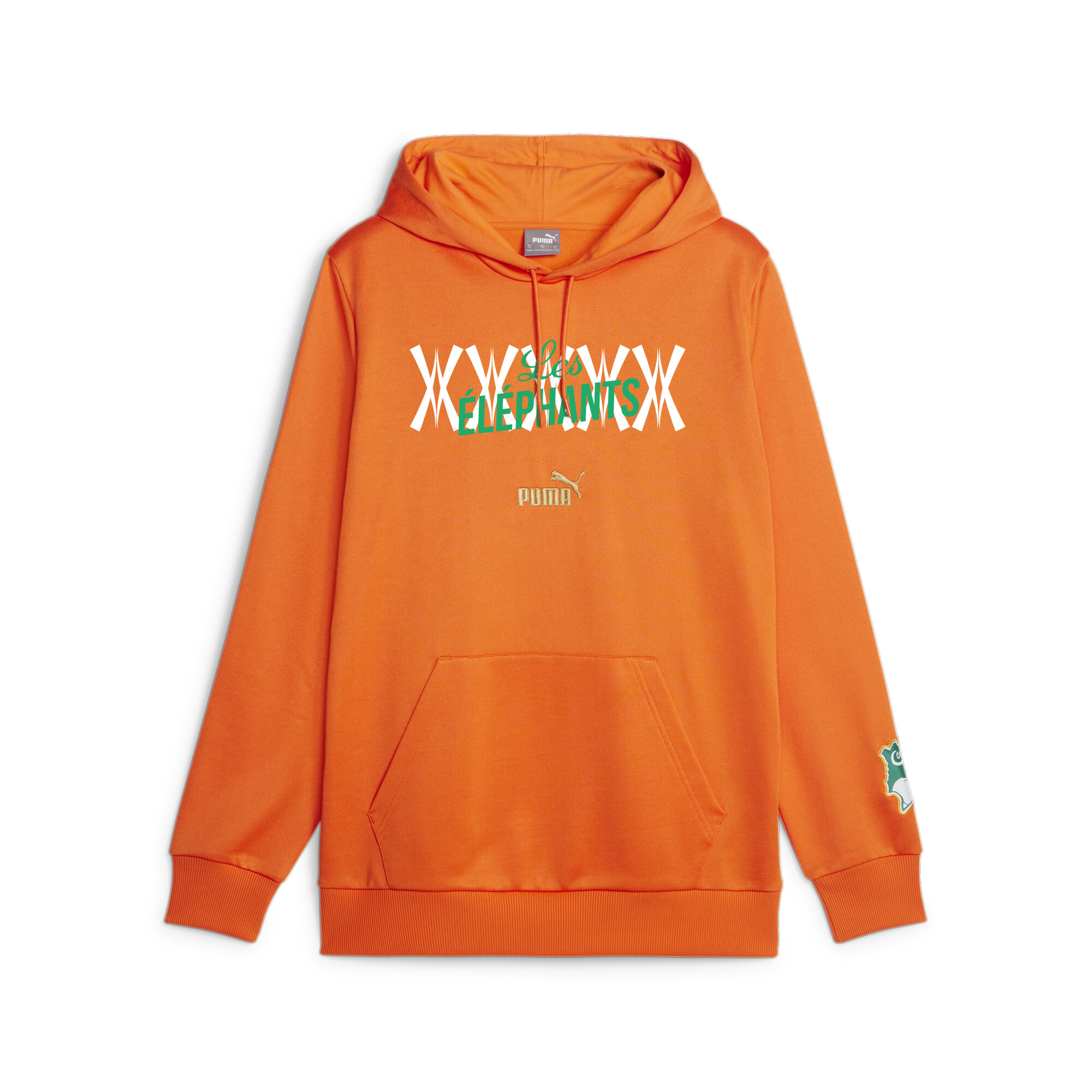 Orange puma hoodie 2025