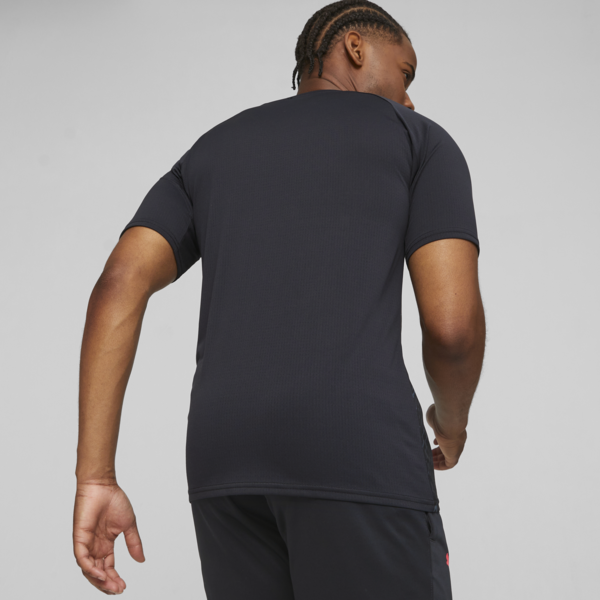 Manchester City Men's Pre-match Jersey, Dark Navy-Hero Blue-Sunset Glow, large-ZAF