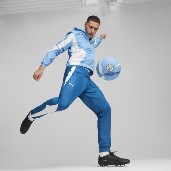 Manchester City Men's Pre-match Anthem Jacket, Team Light Blue-PUMA White, large-ZAF