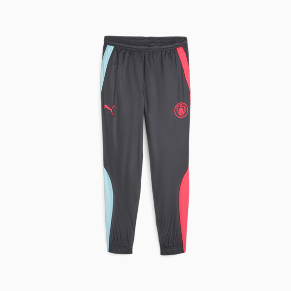 Pantalón MCFC prepartido, Dark Navy-Hero Blue-Sunset Glow, large-ARG