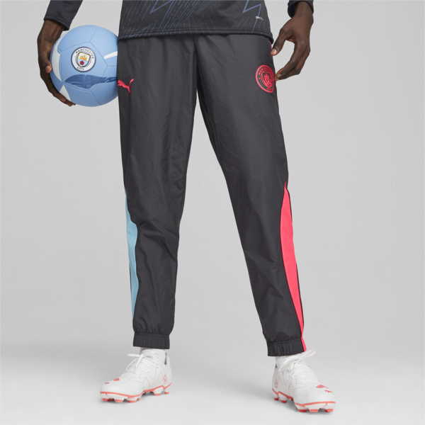 Pantalón MCFC prepartido, Dark Navy-Hero Blue-Sunset Glow, large-ARG
