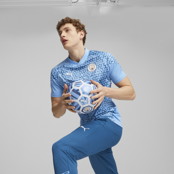 Camiseta de training de fútbol del Manchester City, Team Light Blue-Lake Blue, large-ARG