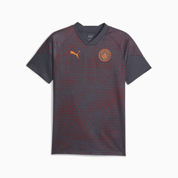 Camiseta de training de fútbol del Manchester City, Strong Gray-Aubergine, large-ARG