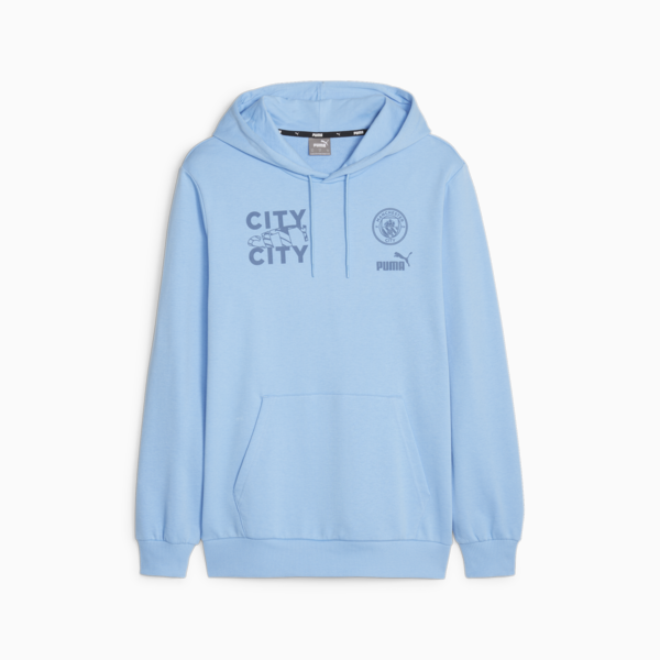 Buzo con capucha FtblCore del Manchester City, Team Light Blue-PUMA White, large-ARG