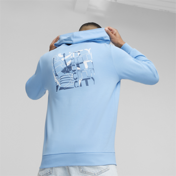 Buzo con capucha FtblCore del Manchester City, Team Light Blue-PUMA White, large-ARG