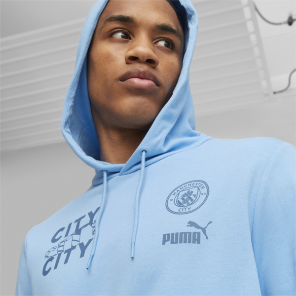 Buzo con capucha FtblCore del Manchester City, Team Light Blue-PUMA White, large-ARG