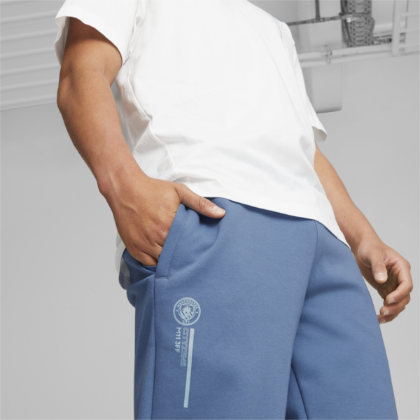 Manchester City FtblCulture Men's Track Pants, Deep Dive-Marine Blue, large-ZAF