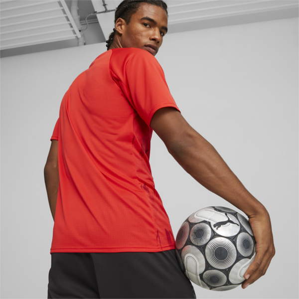 Camiseta de fútbol prematch de Independiente, PUMA Red-PUMA White, large-ARG