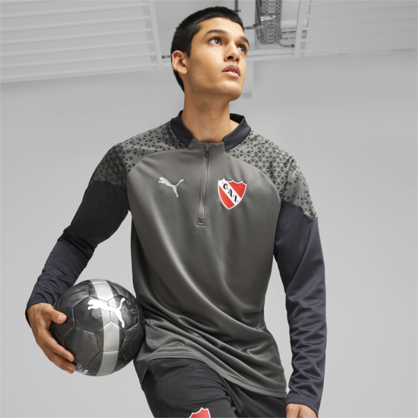 Buzo de fútbol de Independiente, Flat Medium Gray-Strong Gray, large-ARG