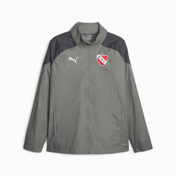 Campera de fútbol para hombre de Independiente, Flat Medium Gray-Strong Gray, large-ARG