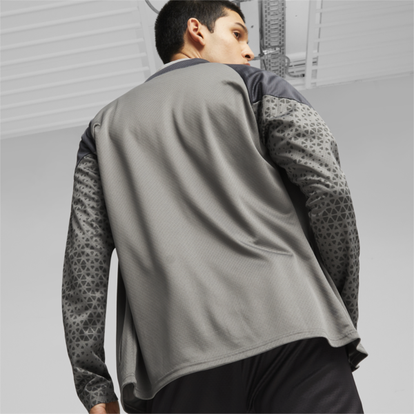 Buzo de fútbol para hombre de Independiente, Flat Medium Gray-Strong Gray, large-ARG