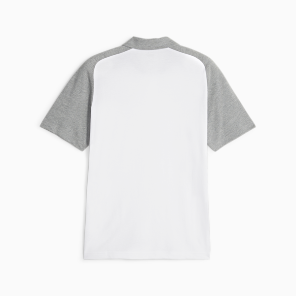 Chomba para hombre Independiente Casuals, PUMA White-Medium Gray Heather, large-ARG