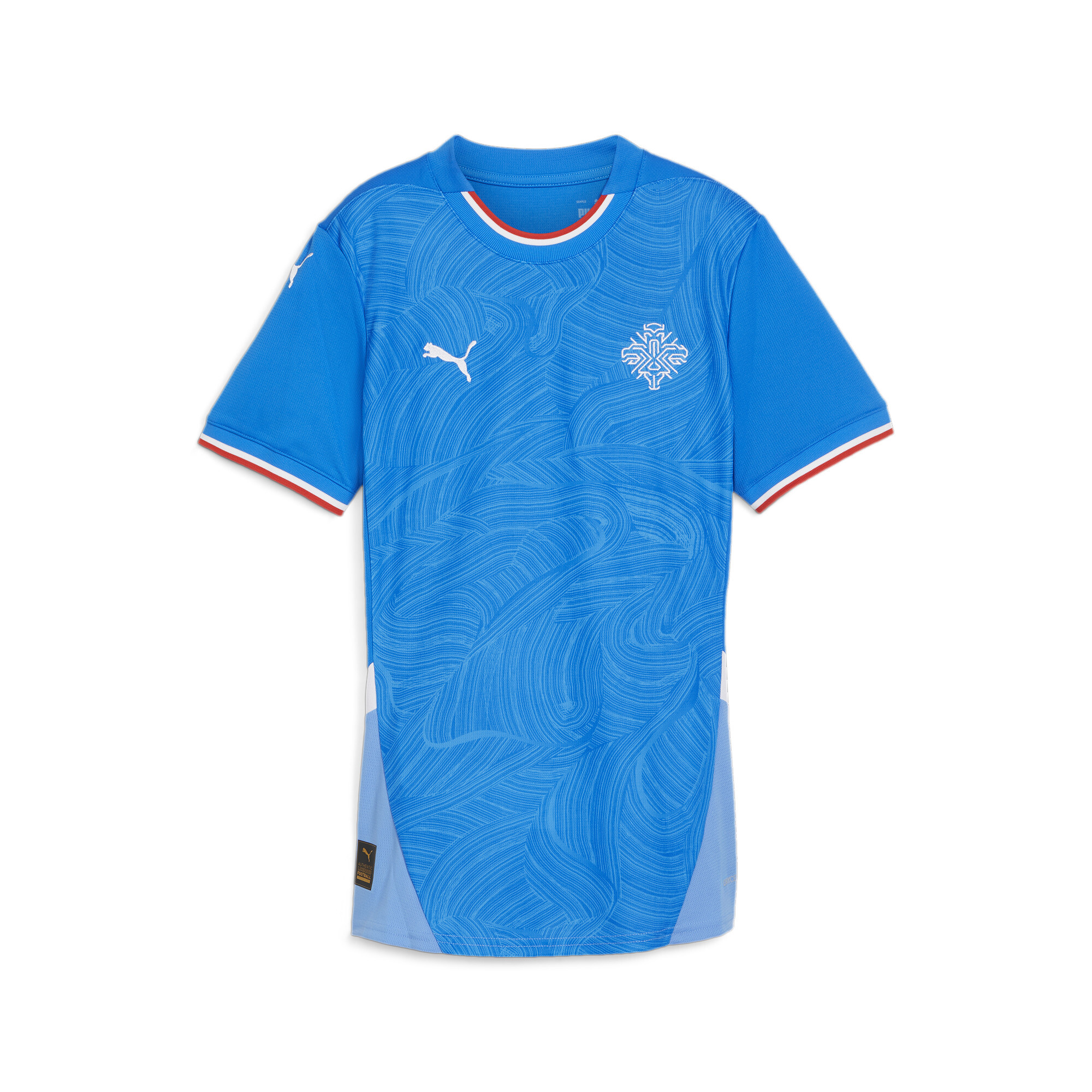 Puma Island 2024 Fußball Heimtrikot Damen | Mit Other Pattern | Racing Blue/White | Größe: XXS