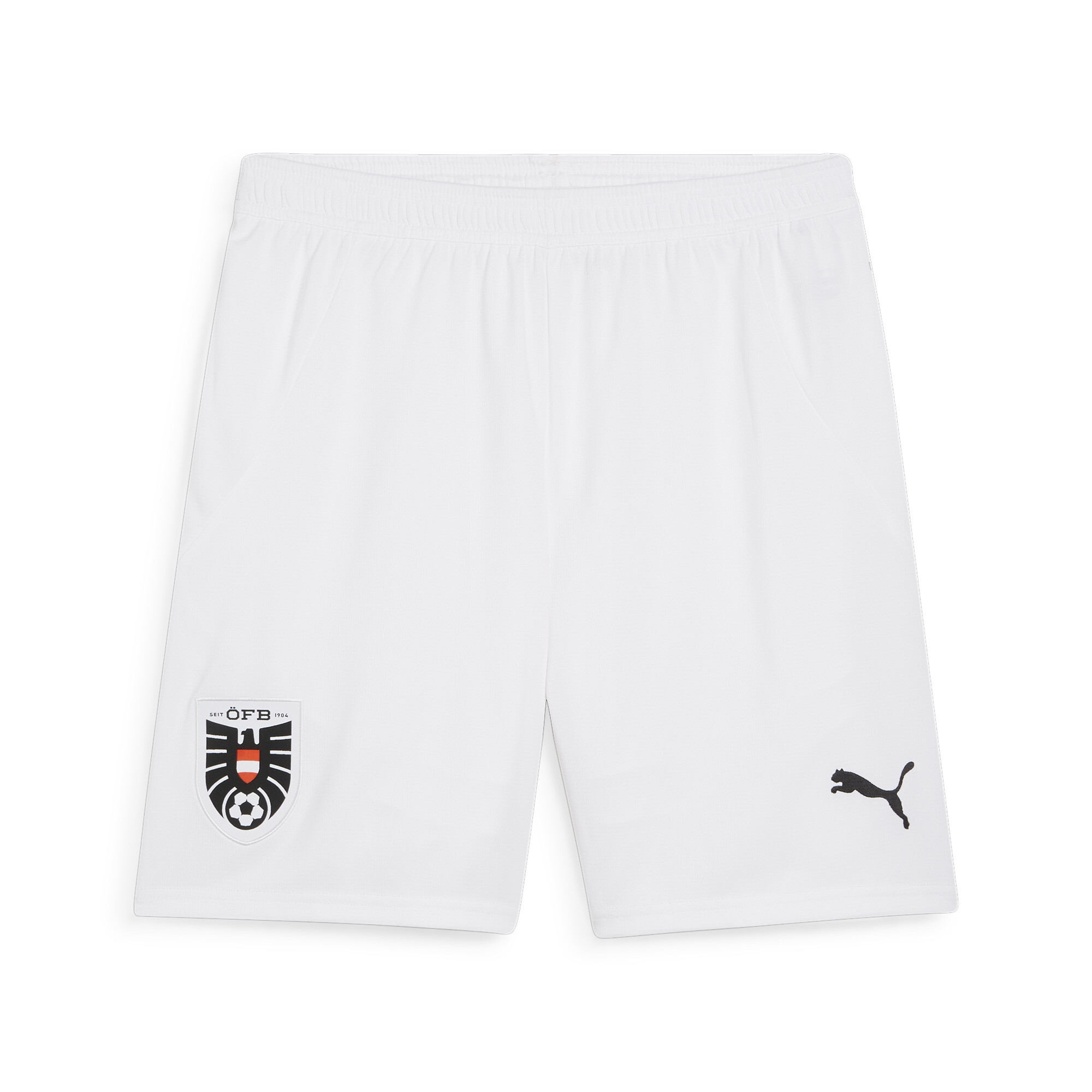 Puma Österreich Replica-Fußballshorts Herren | Mit Other Pattern | White/Black | Größe: 3XL