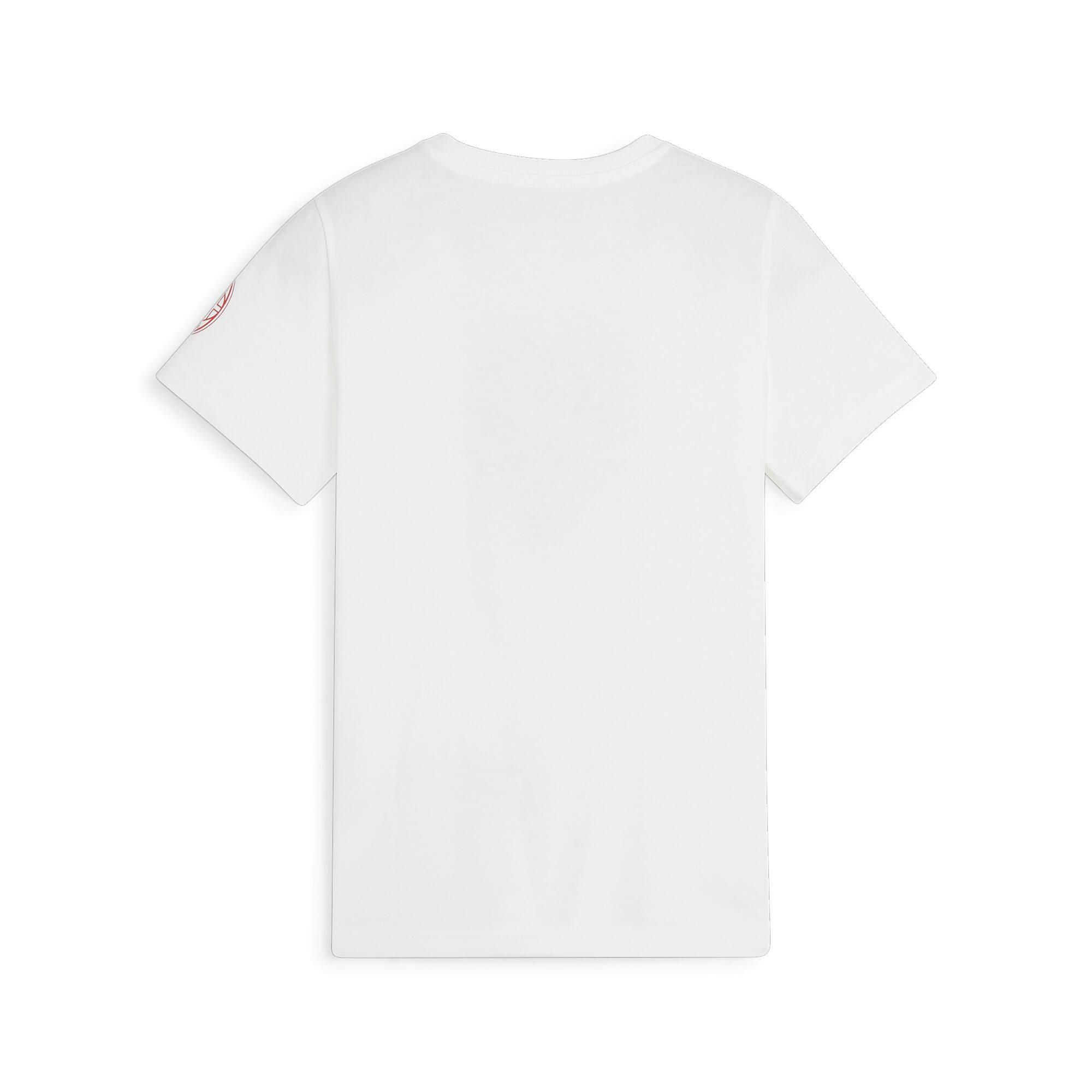 Puma AC Milan Ftblicons Youth T-Shirt, White, Size 9-10Y, Clothing