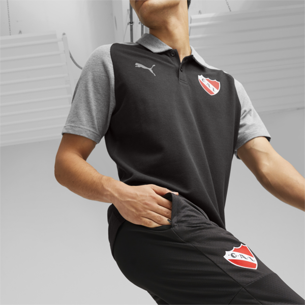 Pantalones de fútbol para entrenamiento de Independiente, PUMA Black-Strong Gray, large-ARG