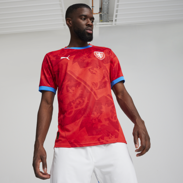 Czech Republic 2024 Home Jersey Men, For All Time Red-Fast Red, large-ZAF