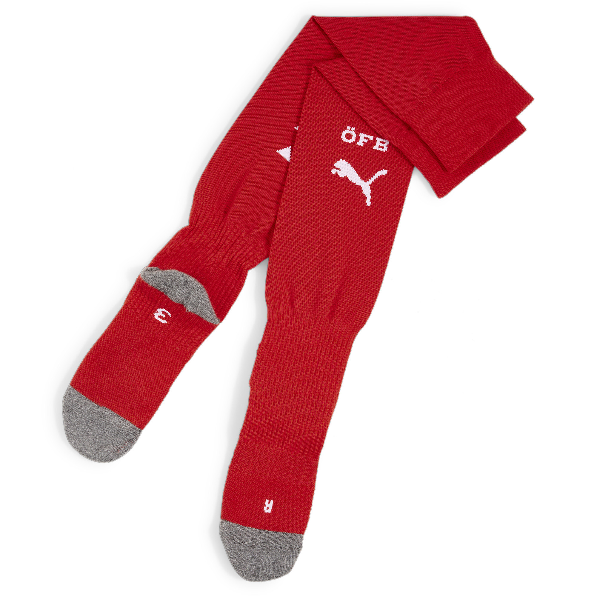 Puma Österreich Logo Fußballsocken Für Herren | Mit Other Pattern | Red/White | Größe: 31-34