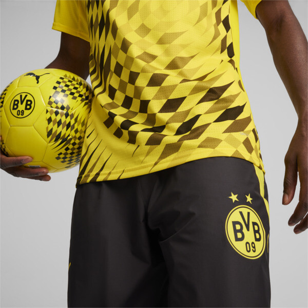 Borussia Dortmund Pre-match Jersey, Cyber Yellow-PUMA Black, large-ZAF