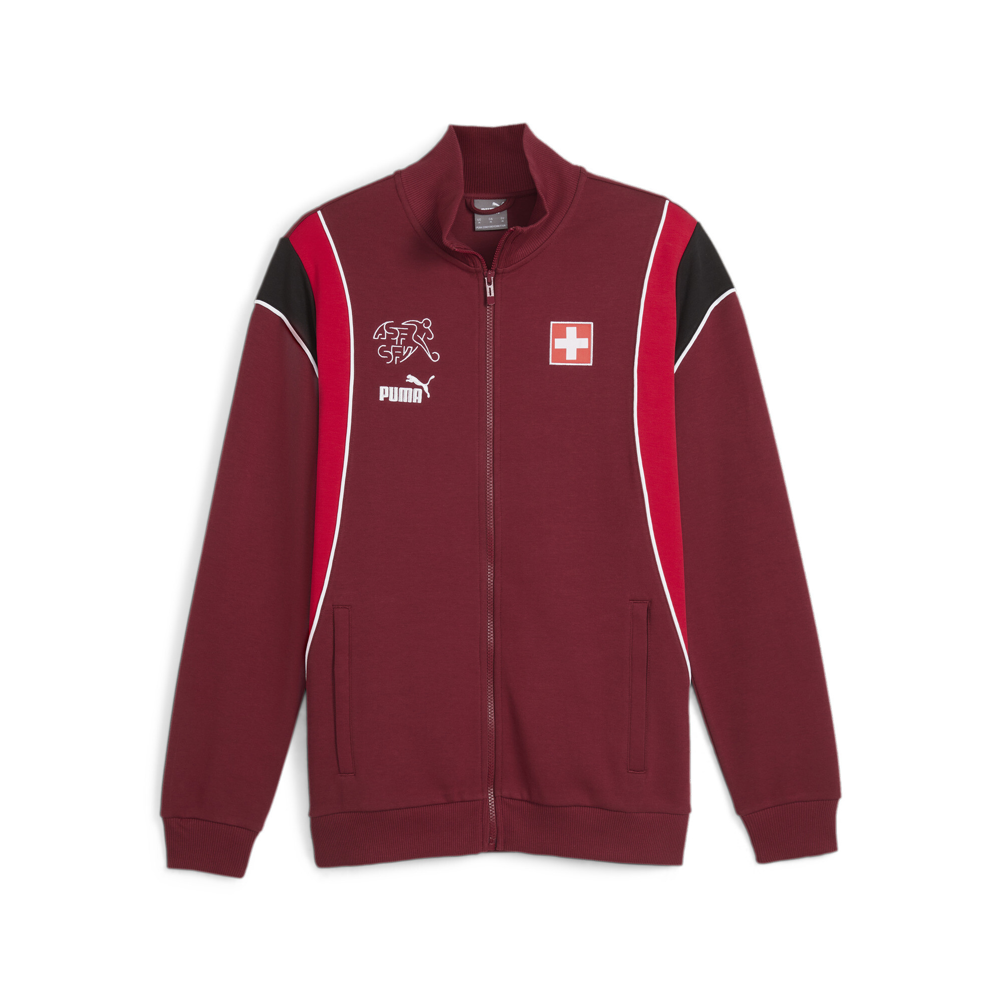 Switzerland FtblArchive trainingsjack voor Heren, Rood, Maat L | PUMA