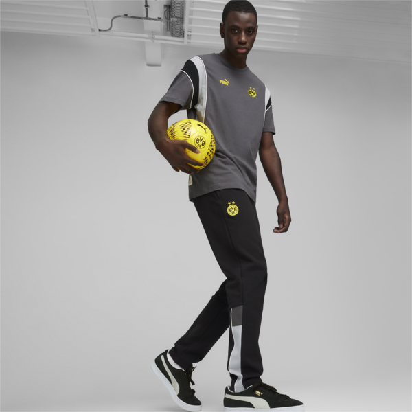 Remera Borussia Dortmund FtblArchive, Shadow Gray-Cool Mid Gray, large-ARG