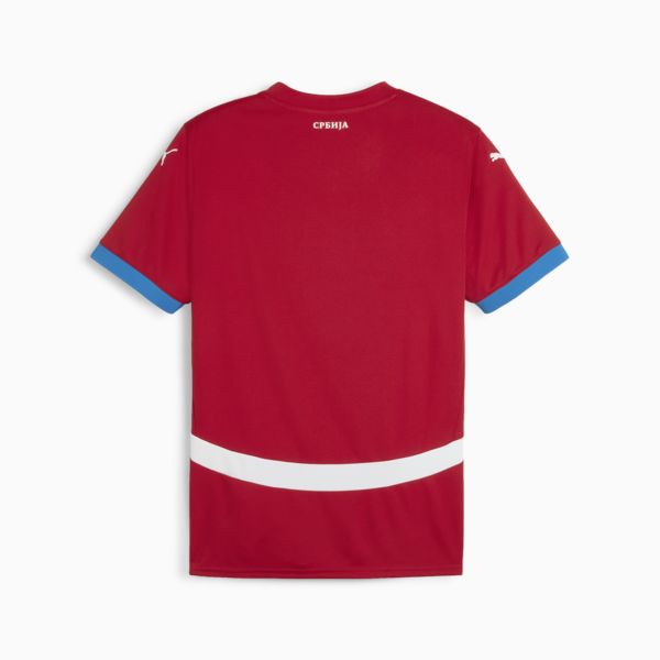 Serbia 2024 Home Jersey Men, Dark Cherry-PUMA Team Royal, large-ZAF