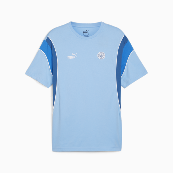 Camiseta Manchester City FtblArchive, Team Light Blue-Lake Blue, large-ARG