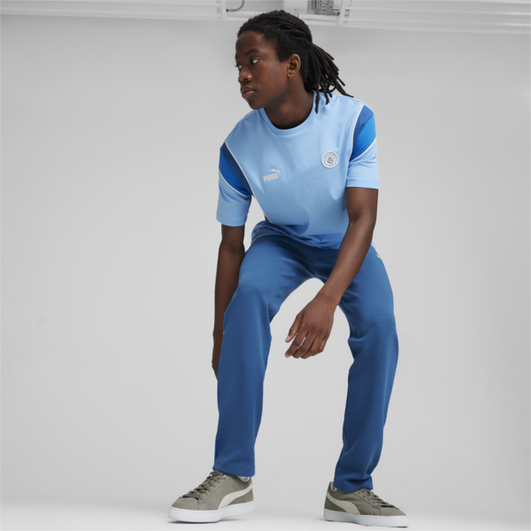 Camiseta Manchester City FtblArchive, Team Light Blue-Lake Blue, large-ARG