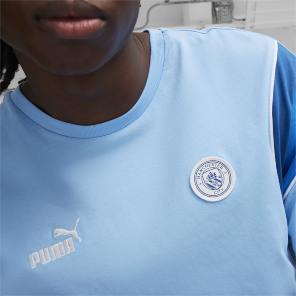 Camiseta Manchester City FtblArchive, Team Light Blue-Lake Blue, large-ARG