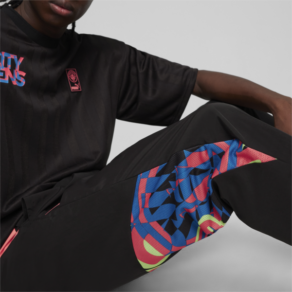 Pantalones Manchester City FtblNrgy, PUMA Black-Sunset Glow, large-ARG