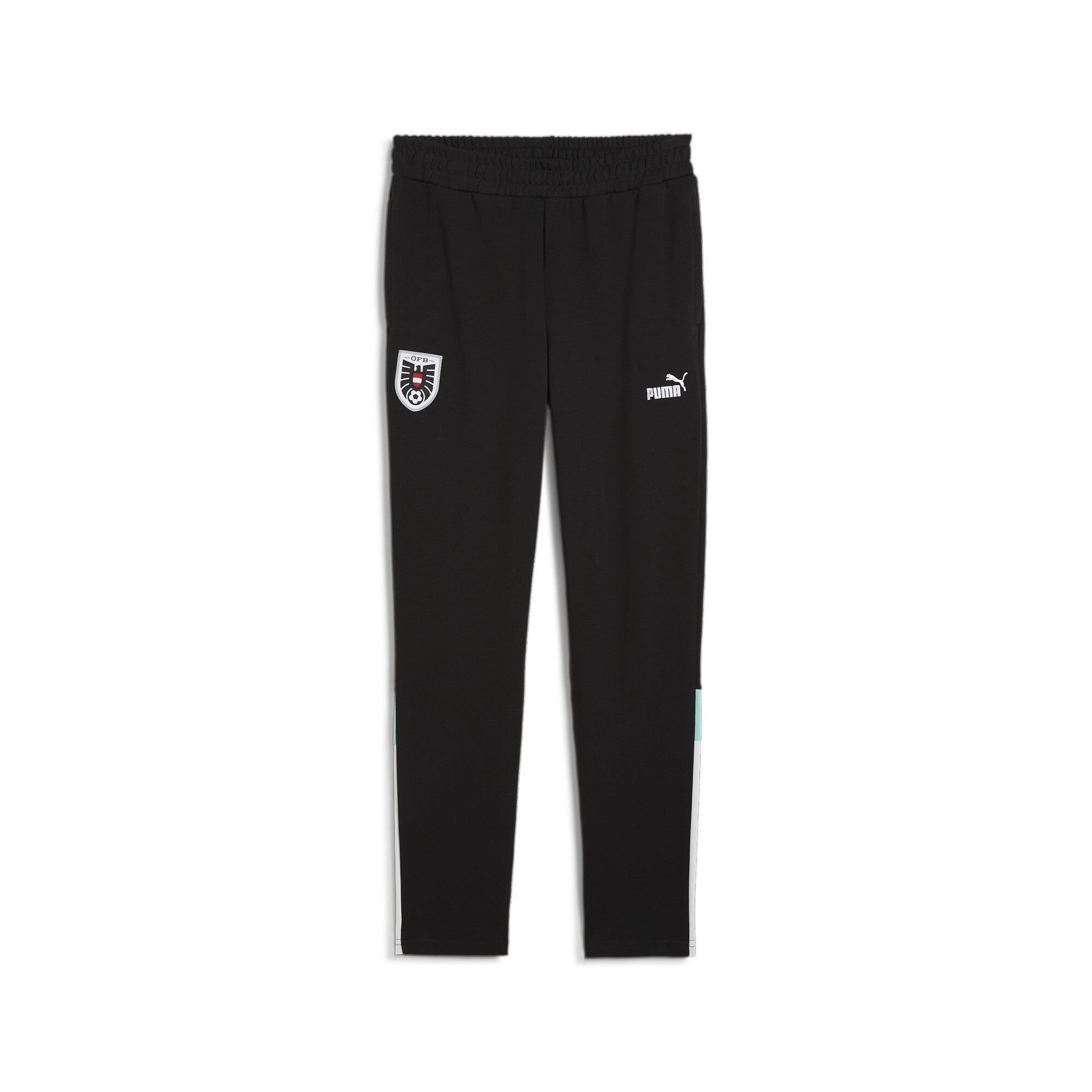 Puma Österreich FtblArchive Jogginghose Herren | Mit Other Pattern | Black/Electric Peppermint | Größe: S