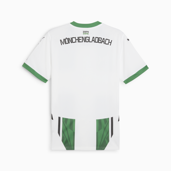 Jersey local Borussia Mönchengladbach 24/25 para hombre, PUMA White-Archive Green, large-MEX