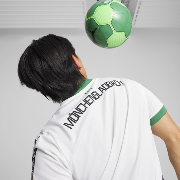 Jersey local Borussia Mönchengladbach 24/25 para hombre, PUMA White-Archive Green, large-MEX