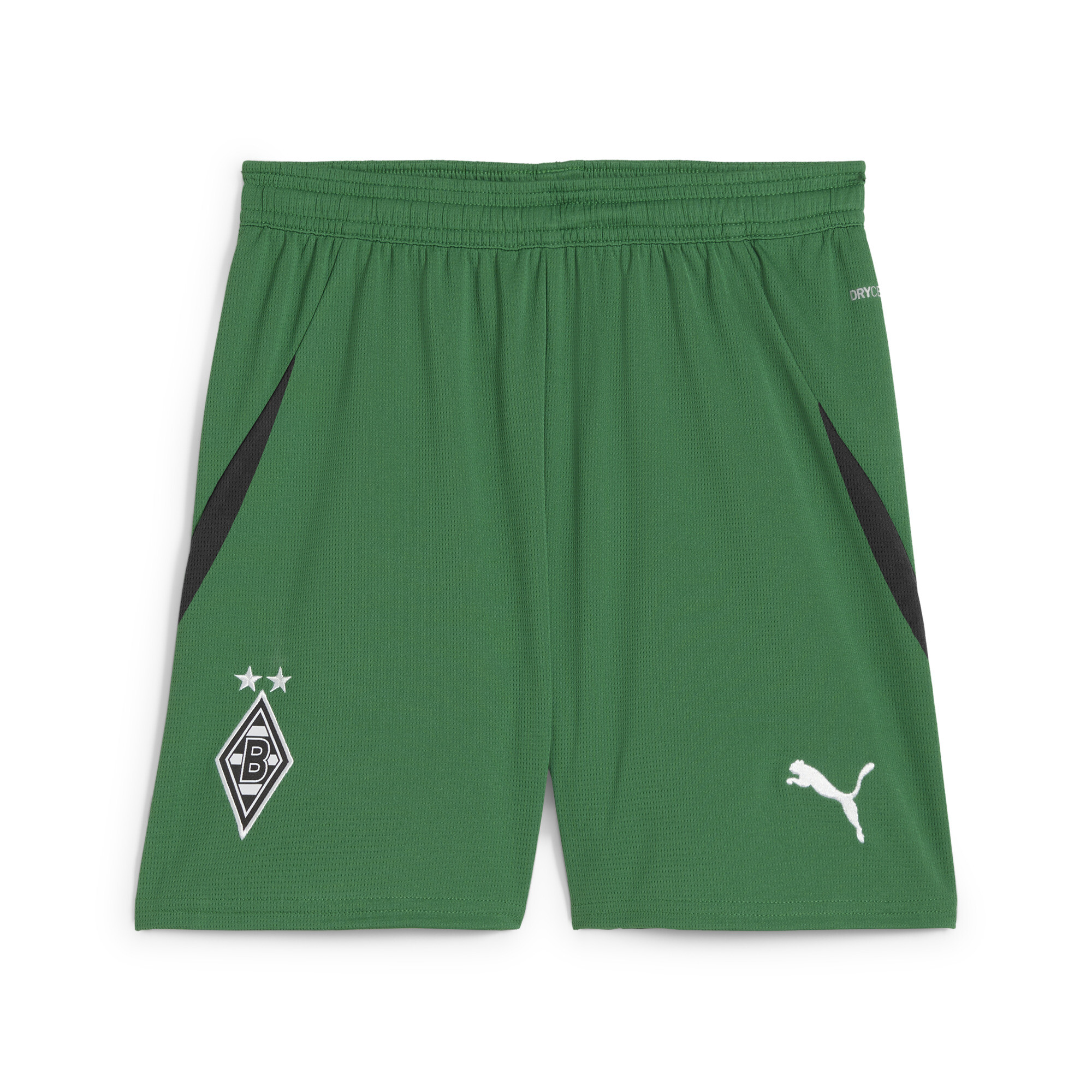 Puma Borussia Mönchengladbach 24/25 Shorts Youth, Green, Size 7-8Y, Clothing