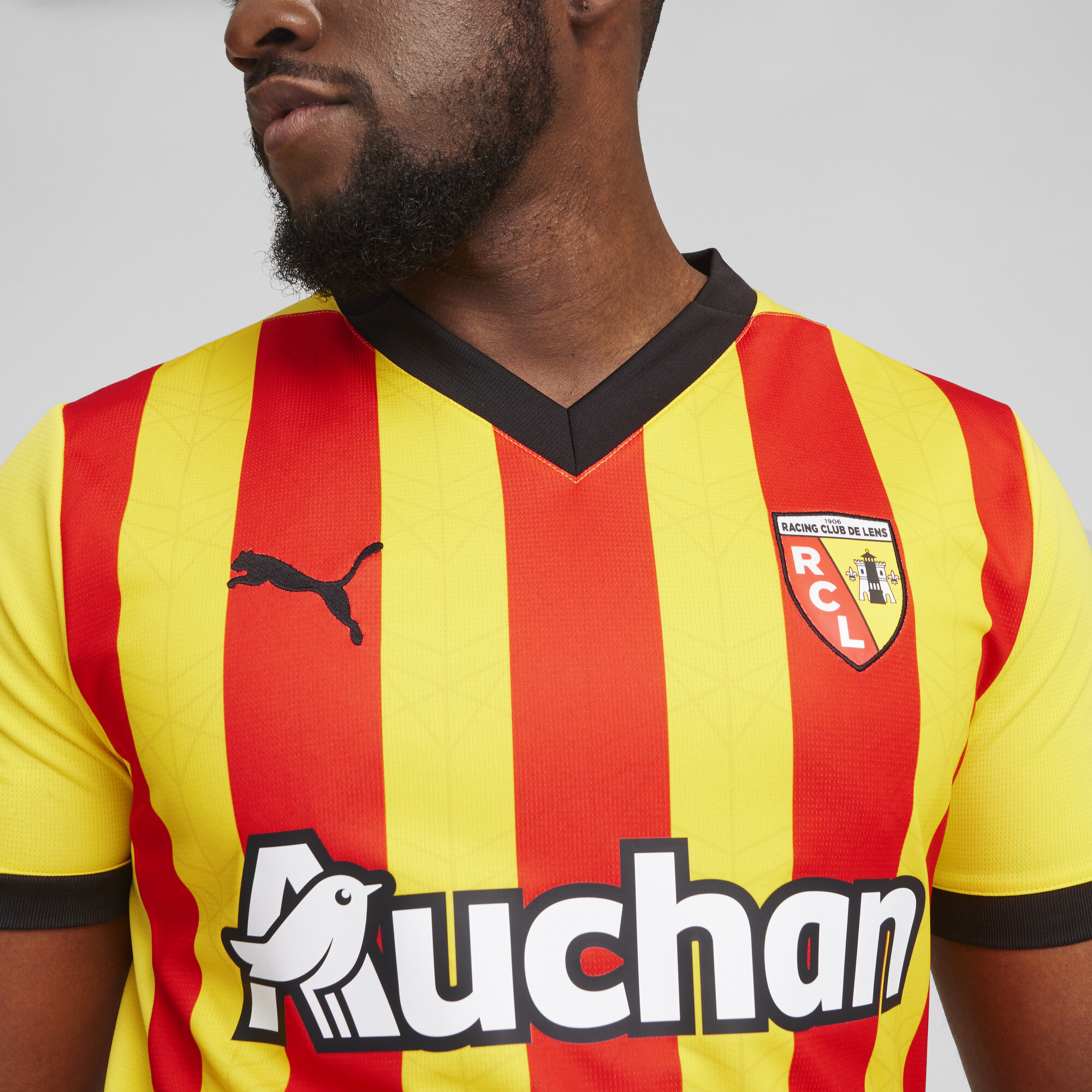 Puma RC Lens 24/25 Home Jersey, Yellow, Size S, Sport