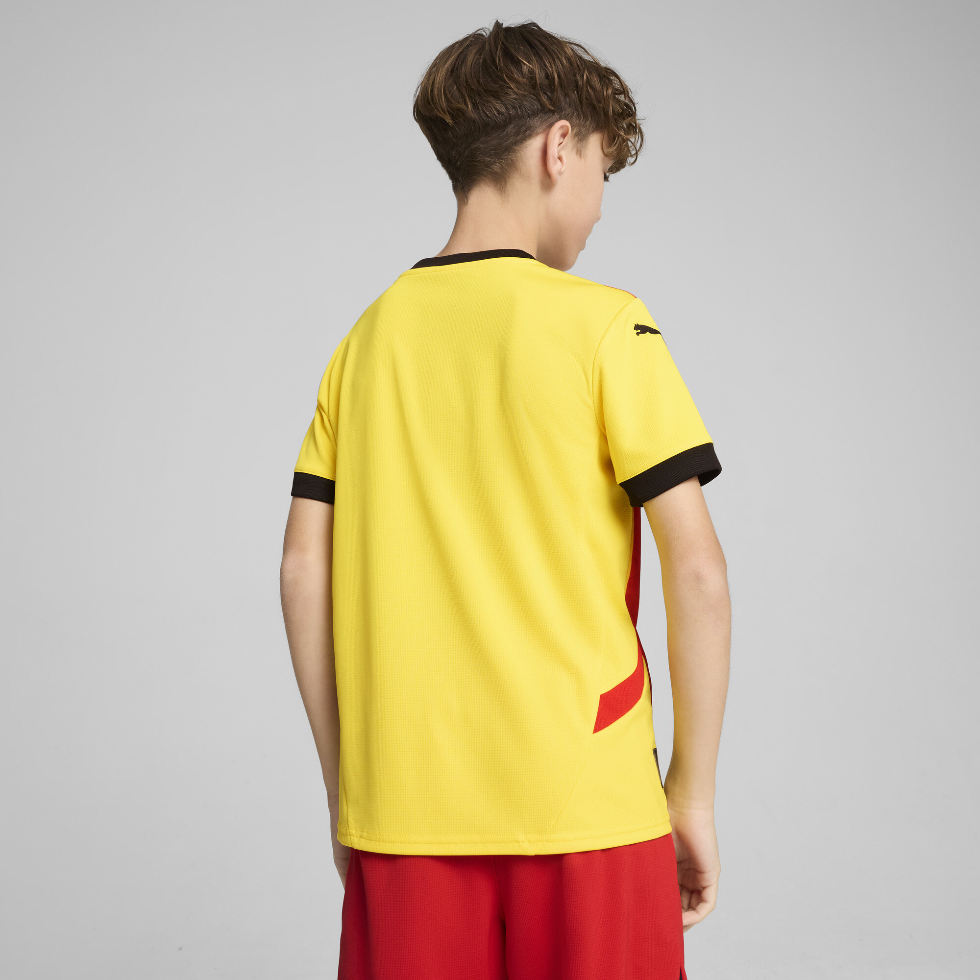 Puma RC Lens 24/25 Home Jersey Youth, Yellow, Size 11-12Y, Clothing